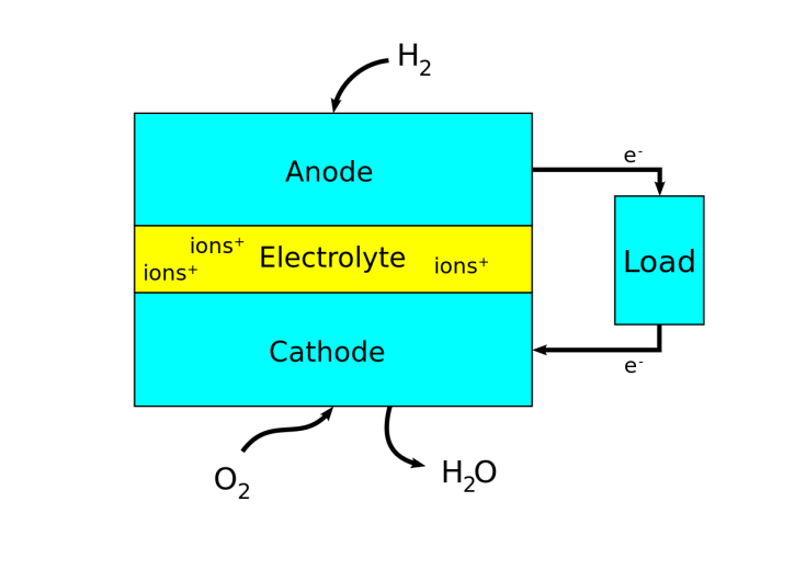 How electrochemical energy conversion device (fuel cell) works? bitWise Academy